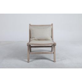 DKD Home Decor Butaca Moderno Beige Natural 83 x 71.5 x 57 cm (2 Unidades)