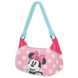 Disney Minnie Mouse Bolso de Hombro Fancy Casual Ribbon Rosa con Cremallera y Forro Interior Precio: 16.78999993. SKU: B15GAERANC