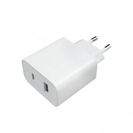 Xiaomi Cargador Mi 33W Blanco Doble Puerto USB-A y USB-C BHR4996GL Carga Rápida Quick Charge 4+ Power Delivery 3.0