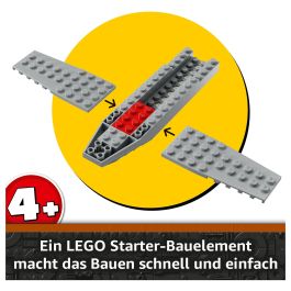 Lego Star Wars Caza Estelar N-1 de Mando y Grogu 75410 con 3 Personajes LEGO