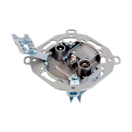 Televes Toma Terminal Separadora con Garras y Dos Conectores CEI para FM/TV y SAT. Fabricación Automatizada. Precio: 9.5000004. SKU: S7904378