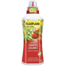 Algoflash Naturasol Fertilizante Líquido Completo Oligoelementos para Tomates, Hortalizas y Aromáticas 750 mL con Tapón Medidor. Ideal Huertas. Precio: 20.9500005. SKU: B18R9M9G4T