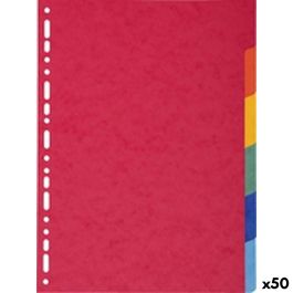 Separadores Exacompta NATURE FUTURE Multicolor A4 (50 Unidades)