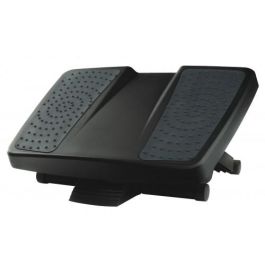 Fellowes Reposapiés Ergonómico Ultimate Serie Professional Ajustable 3 Alturas (100-165 mm) Negro con Masaje y Base Antideslizante FIRA