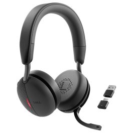 Dell Auriculares WL5024 Inalámbricos Bluetooth 5.3 con Cancelación Activa de Ruido (ANC), Hasta 78h Batería, Micrófono Boom, Compatible con PC/Mac, Negro