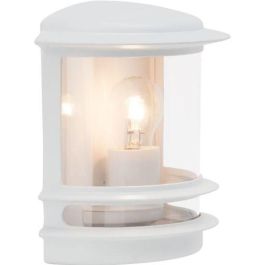 HOLLYWOOD-Aplique de exterior Al. 25 cm Blanco brillante HOLLYWOOD-Aplique de exterior Al. 25 cm Blanco brillante