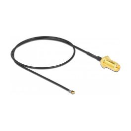 Delock Cable Antena RP-SMA Hembra a MHF 4L LK Macho, 0.35m/35cm, Negro, 1.37, Longitud Rosca 10mm Precio: 27.98999951. SKU: B1KHT4MFWP