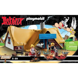 Playmobil Asterix La Cabaña de Ordenalfabetix Set de Juego para Niños