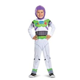 Disney Disfraz de Buzz Lightyear Clásico Toy Story 4 Talla 7-8 Años Color Blanco