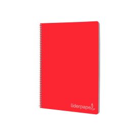 Cuaderno Espiral Liderpapel Folio Witty Tapa Dura 80H 75 gr Cuadro 6 mm Con Margen Colores Surtidos 10 unidades