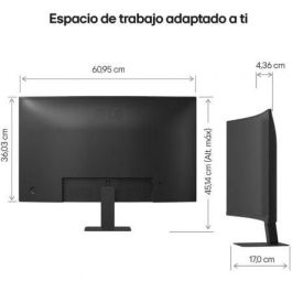 LG 27U421A-B Monitor Curvo 27" FHD 1500R VA 100Hz 5ms USB-C con Black Stabilizer y Modo Lectura