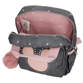 Mochila Escolar Disney Adapt Negro