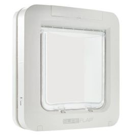 SUREFLAP Solapa de gato grande con chip electrónico blanco Precio: 175.49999962. SKU: B1FBZKW8F5