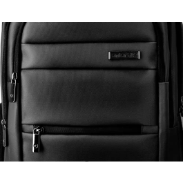 Antartik Mochila Volt Negro 5 Compartimentos Interior Rojo 450x180x330 mm Repelente Agua 23L