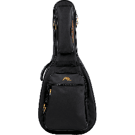 Tobago Funda para Guitarra Acústica Dreadnought Negra - Poliéster 600D con Acolchado de 20mm