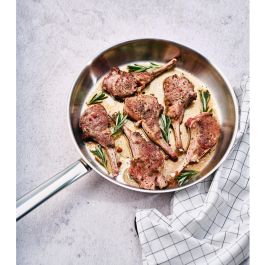 Cosy & Trendy COS5401110050575 Sartén Acero Inoxidable Ø28 cm Apta para Todo Tipo de Cocinas, Incluida Inducción