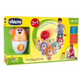 Juego de bolos animales con pelota 11x15x9 cm