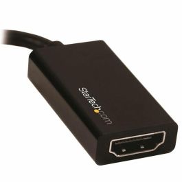 Adaptador Mini DisplayPort a HDMI Startech MDP2HD4K60S 4K Ultra HD Negro