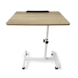 Inde Soporte Auxiliar para Sofá Ajustable con Rueda, Medidas 60x40x59-89 cm