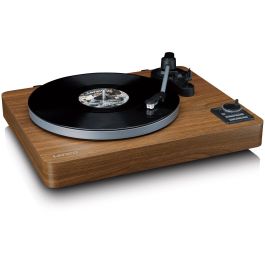 Lenco LBTA-165 - Tocadiscos de Madera con Bluetooth y USB