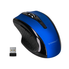 Q-connect Ratón Óptico Inalámbrico 2.4 GHz 1000 DPI Receptor USB Azul Precio: 7.49999987. SKU: B12BPMST2L