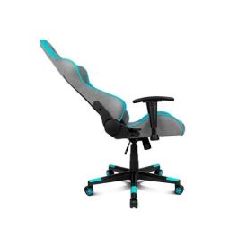 DRIFT DR90 PRO Silla Gamer para PC, Asiento Acolchado, Reposabrazos 2D, Respaldo Reclinable, Color Azul y Gris