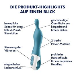 Vibrador Punto G Satisfyer Azul