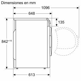 Secadora de condensación BOSCH WTR83200ES 8 kg