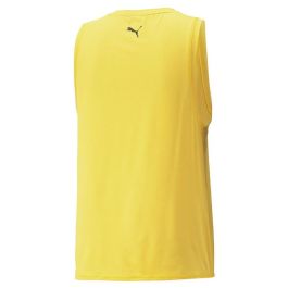 Camiseta de Manga Corta Hombre Puma Studio Yogini Lite Amarillo