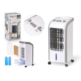 Argon Aire Acondicionado Portátil 80W 4L, Blanco/Gris, 24.5x53.6x26.5 cm, 3 Velocidades, Oscilación Automática Precio: 48.50000045. SKU: B12C5XFZZ3