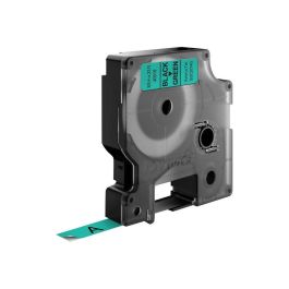 Cinta Laminada para Rotuladoras Dymo D1 40919 9 mm LabelManager™ Negro Verde (5 Unidades) Cinta Laminada para Rotuladoras Dymo D1 40919 9 mm LabelManager™ Negro Verde (5 Unidades)