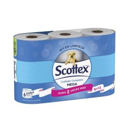 Papel Higienico Scottex Megarrollo Doble Largo 2 Capas Paquete De 6 Rollos