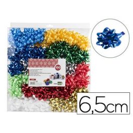 Lazos Liderpapel Fantasia Maxi Metalizados Colores Surtidos 100 unidades Precio: 9.5000004. SKU: B1JTJKQSZD