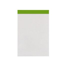 Bloc Notas Liderpapel Liso A7 80 Hojas 60 gr-M2 Perforado Sin Tapa 10 unidades