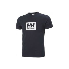 Camiseta de Manga Corta Hombre HH BOX T Helly Hansen 53285 599 Azul marino