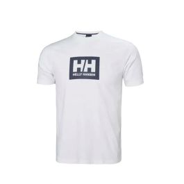 Camiseta de Manga Corta Hombre HH BOX T Helly Hansen 53285 003 Blanco