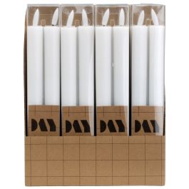 Velas altas led 25cm recargables (2 unidades) blanco day