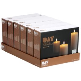 Juego De 3 Velas Led Con Control Rem Day