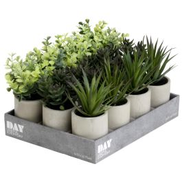 Planta artificial decorativa 7.5x7.5x18cm day