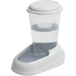 FERPLAST Nadir 3L dispensador de agua de plástico - 29,2x20,2x28,8cm - Blanco - Perro y gato