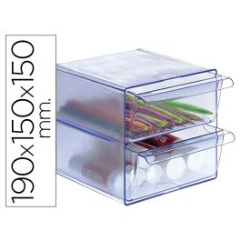 Organizador Archivo 2000 Poliestireno Azul Plástico 19 x 15 x 15 cm Precio: 12.50000059. SKU: BIX01A6702AZTP