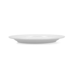 Plato Llano Porcelana Glacial Ala Estrch Bidasoa 24 cm (6 Unidades)