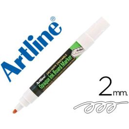 Rotulador Artline Pizarra Epd-4 Color Blanco Opaque Ink Board Punta Redonda 2 mm 12 unidades Precio: 39.49999988. SKU: B1C3ZQWP22