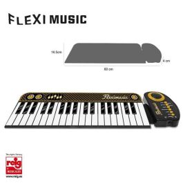 Piano flexible enrollabe 37 teclas 16,5x60x4 cm