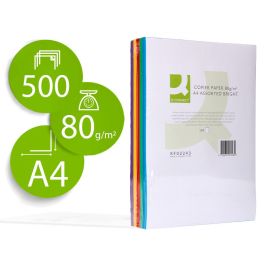 Papel Color Q-Connect Din A4 80 gr 5 Colores Surtidos Intensos Paquete De 500 Hojas Precio: 22.384999709600002. SKU: B1K8PHK926