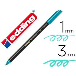 Rotulador Edding Punta Fibra 1200 Verde Metalizado N 74 Punta Redondo 0,5 mm 10 unidades Precio: 13.50000025. SKU: B14972VBDA