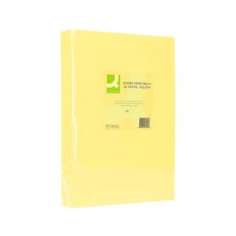 Papel Color Q-Connect Din A3 80 gr Amarillo Paquete De 500 Hojas