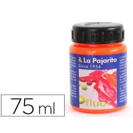 Pintura Acrilica La Pajarita F-02 Naranja Fluorescente 75 mL 6 unidades Precio: 33.2750003993. SKU: B1GQYQBXDN