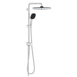 Grohe 26698001 Columna de Ducha Vitalio Comfort 250 con Desviador Manual, Ahorro de Agua, Cromo