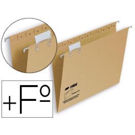 Carpeta Colgante Fade Folio Prolongado Visor Superior Kraft Eco 50 unidades